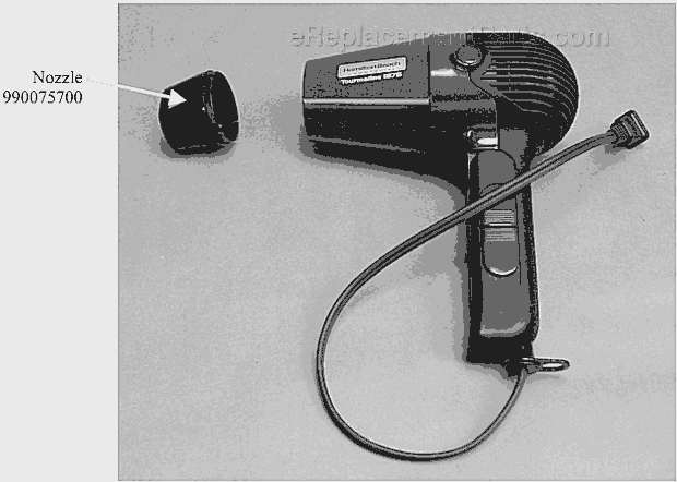 Page A Diagram and Parts List for HHD600 A Hamilton Beach Blow Dryer